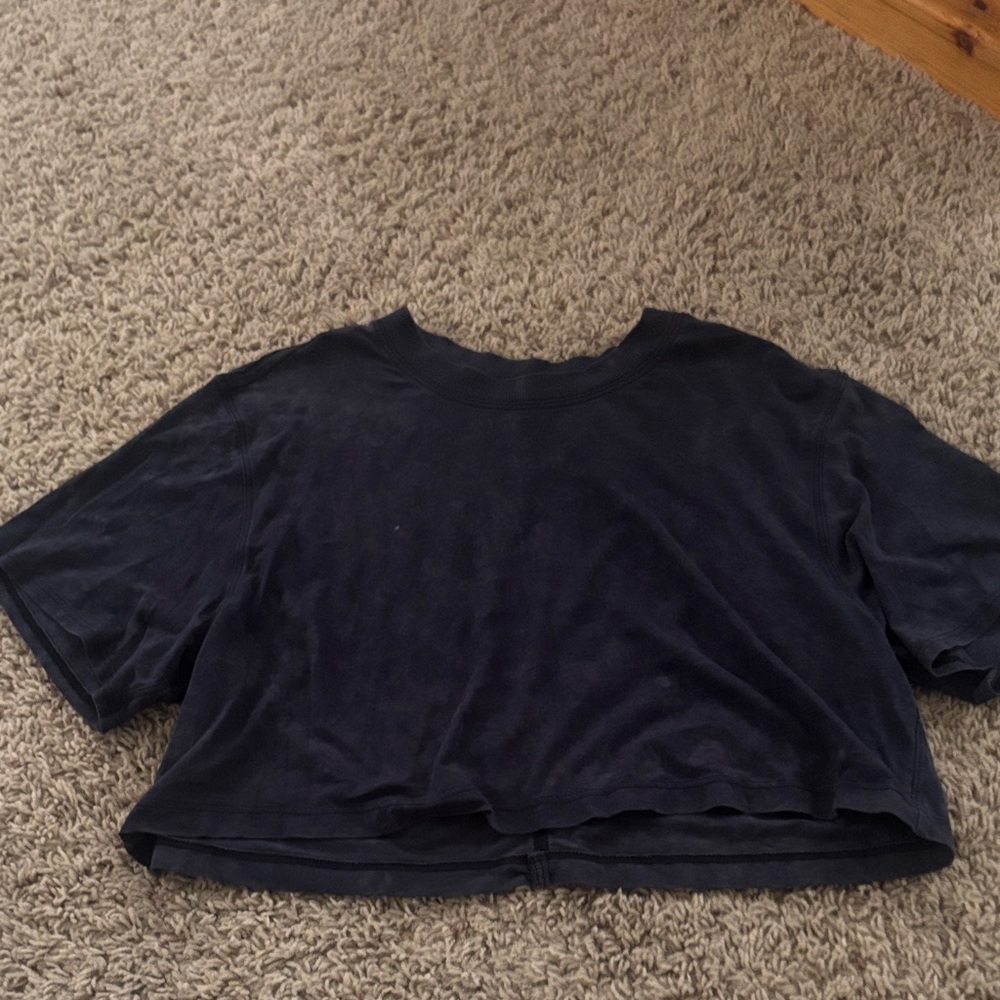 Black Cropped T-Shirt lululemon